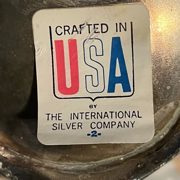 Wm Rogers Finest Quality International Company Silver Teapot, Sugar & Cream - Picture 11 of 16